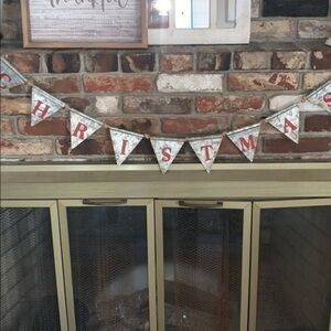 Christmas hanging sign